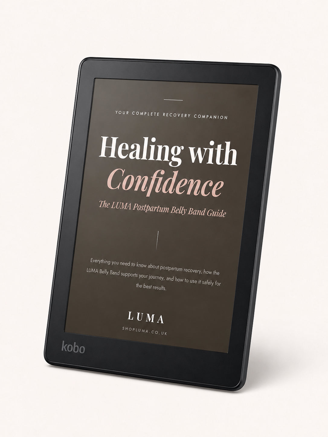 LUMA "Healing with Confidence" Ebook